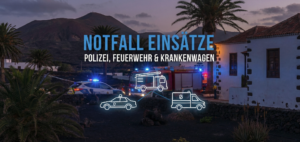 Mann bei Strohbrand in Gran Canaria mit Rauchvergiftung ins Krankenhaus